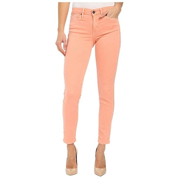 Calvin Klein Ankle Skinny Jeans Chintz Rose 6 NWT - Picture 1 of 2